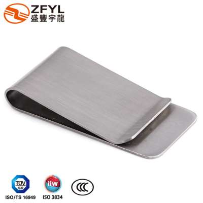 Small Stainless Steel, Steel, Color Metal Wallet Clips for Leather Wallet with ISO / TS16949 , OEM enquire welcome